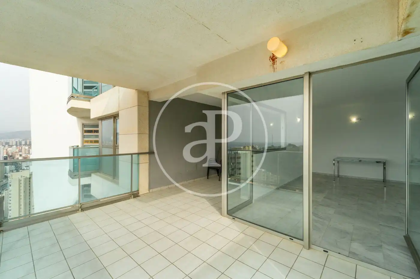 Terrace of Flat for sale in Benidorm  with Air Conditioner, Heating and Private garden