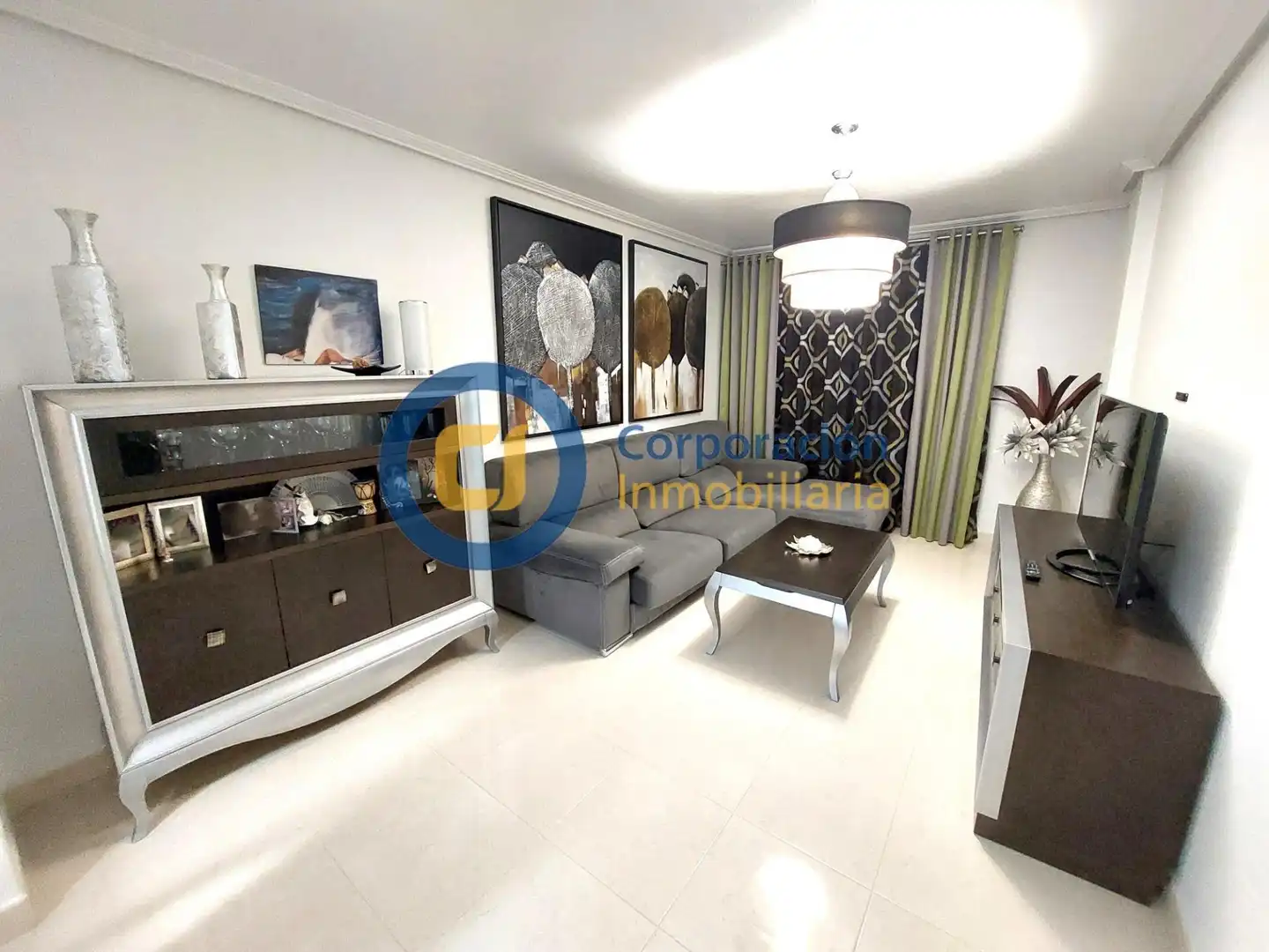 Sala de estar de Piso en venta en Lorca con Trastero
