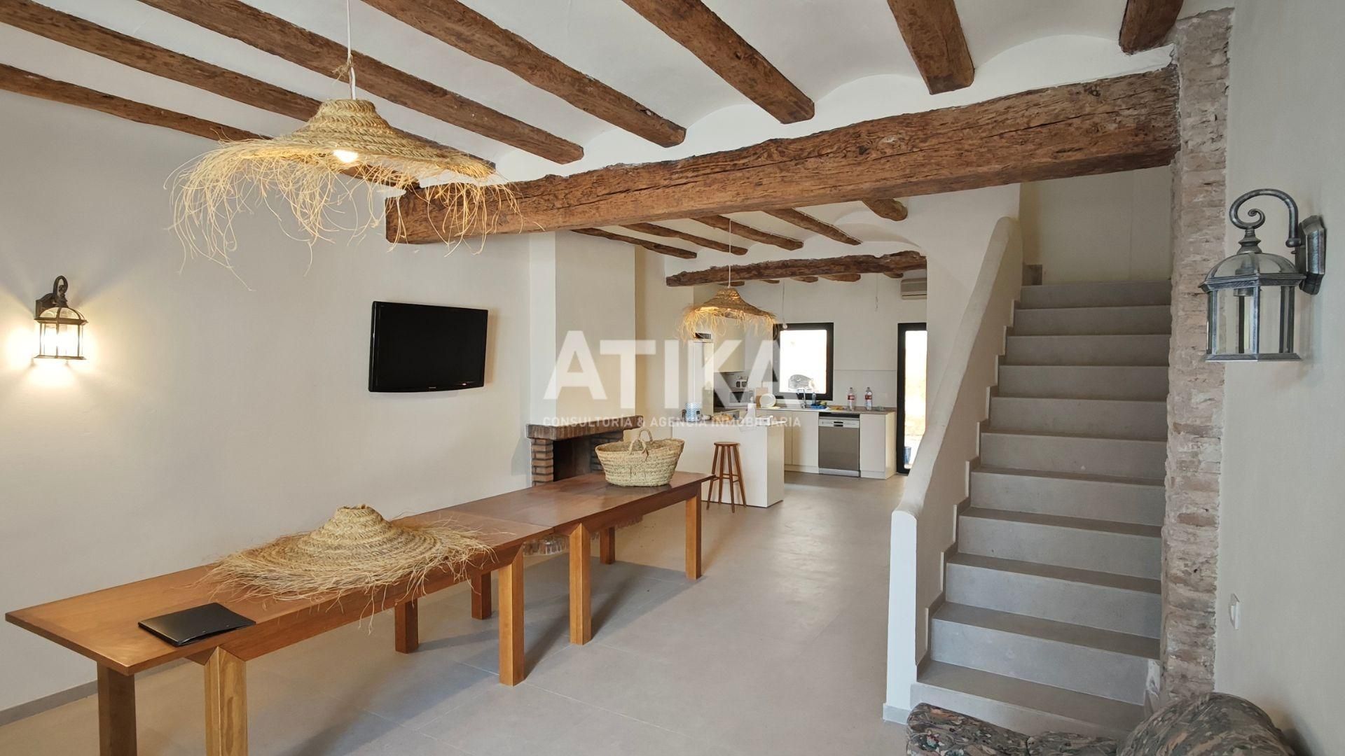 Wohnzimmer von Country house zum verkauf in Ontinyent mit Klimaanlage, Heizung und Terrasse