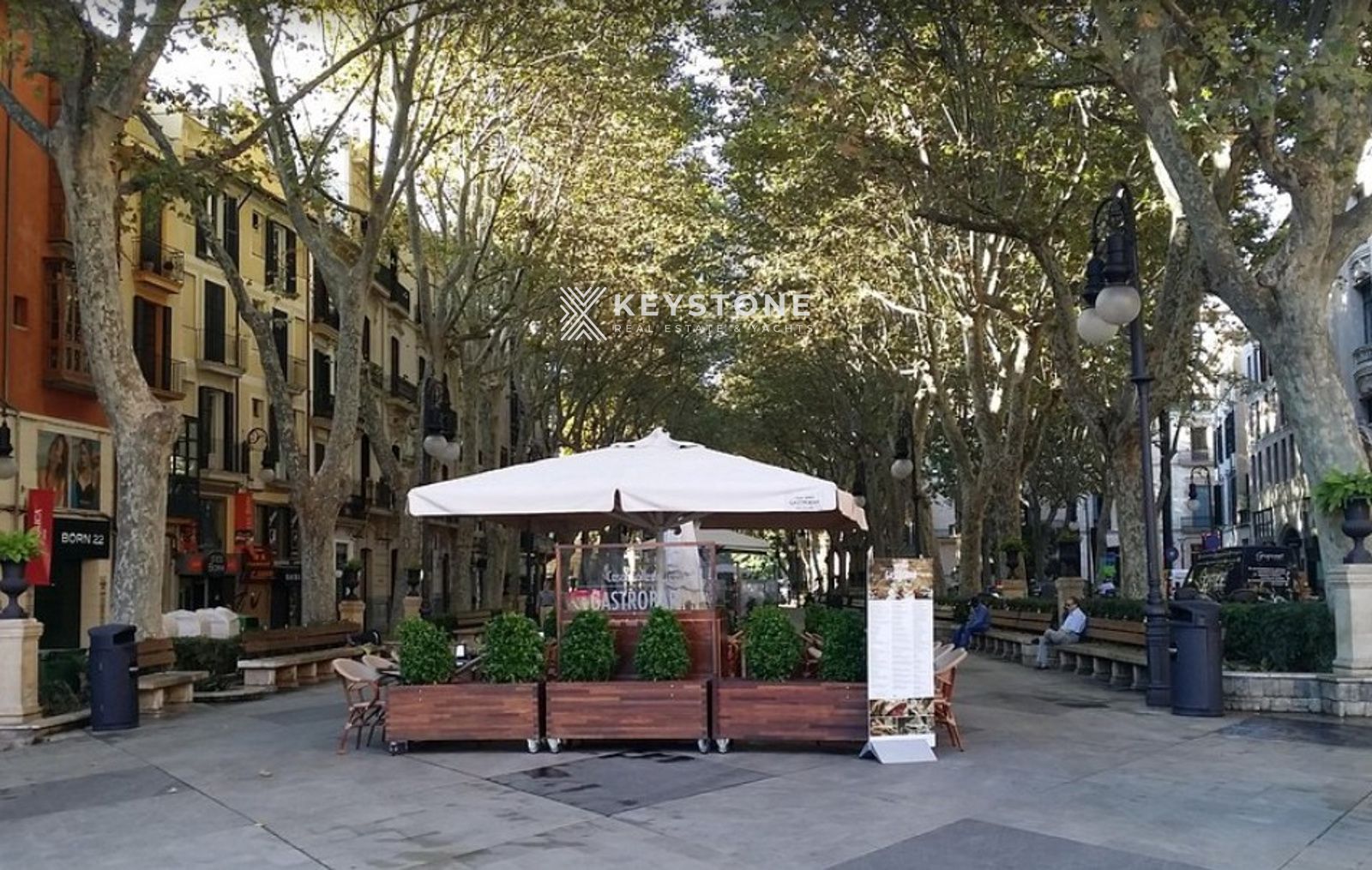 Vista exterior de Pis de lloguer en  Palma de Mallorca amb Aire condicionat, Calefacció i Moblat