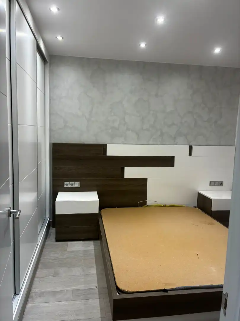 Schlafzimmer von Wohnung zur Miete in Zaragoza mit Heizung, Möbliert und Ofen