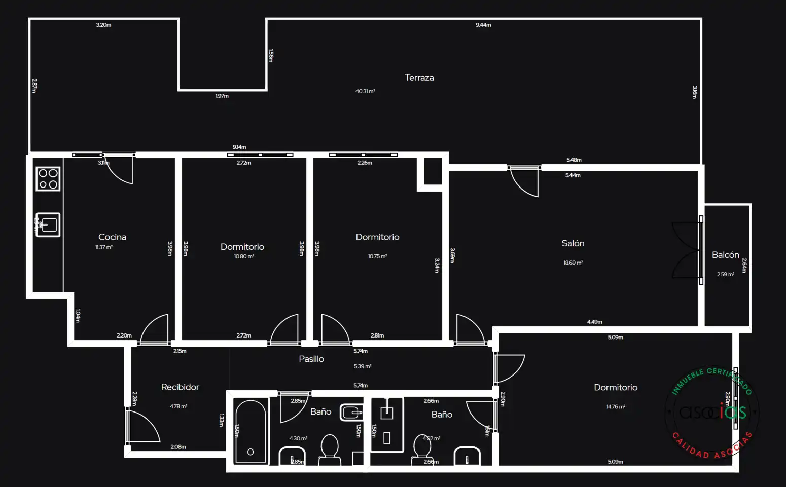 Flat with terrace for sale in Posada de Llanera - AV PRUDENCIO GONZALEZ 4, imagen 3