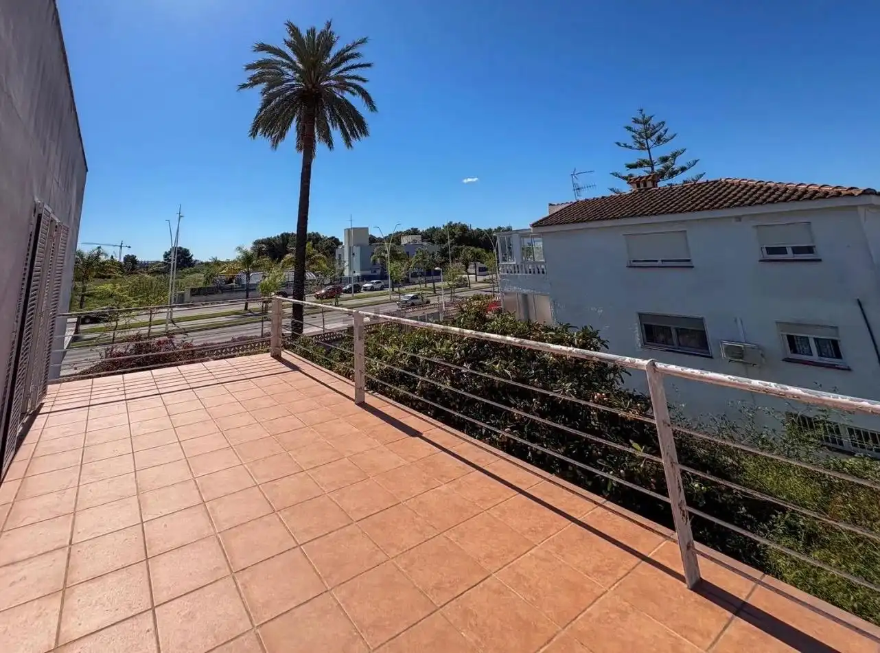 Terrassa de Casa o xalet en venda en Gandia amb Calefacció, Jardí privat i Terrassa