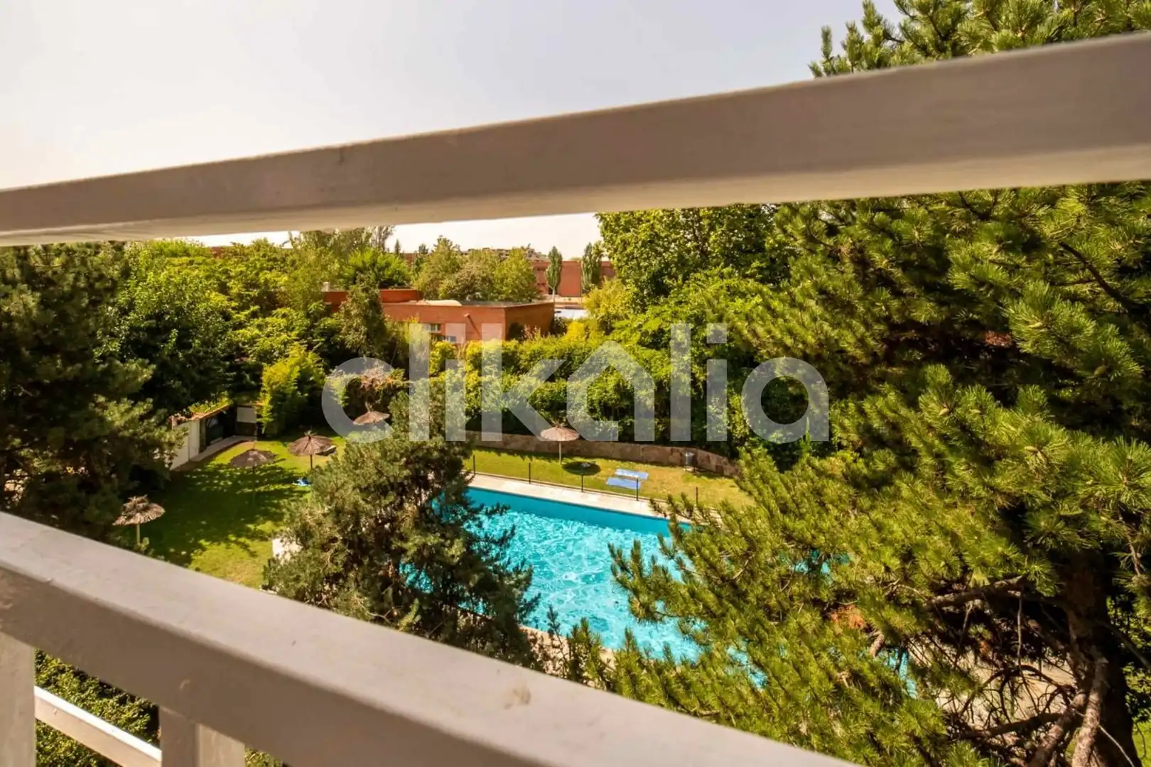 Garten von Wohnung zum Verkauf in Madrid mit Klimaanlage, Heizung und Privatgarten