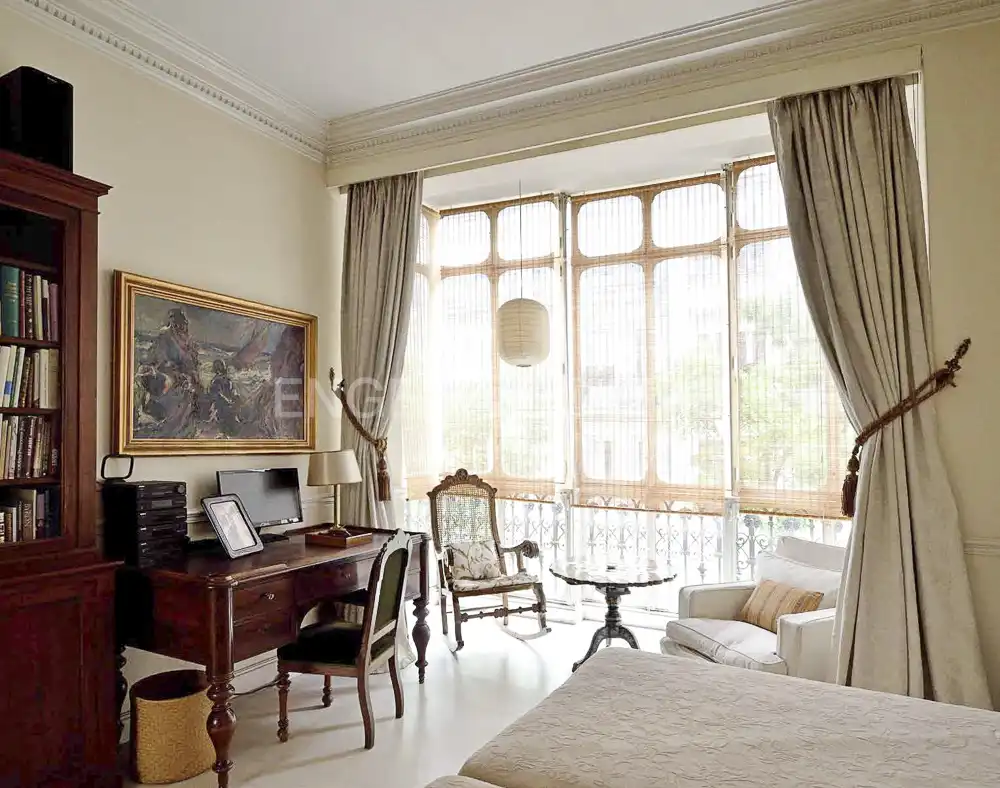 Wohnzimmer von Wohnungen zur Miete in Madrid mit Heizung, Terrasse und Haustiere erlaubt