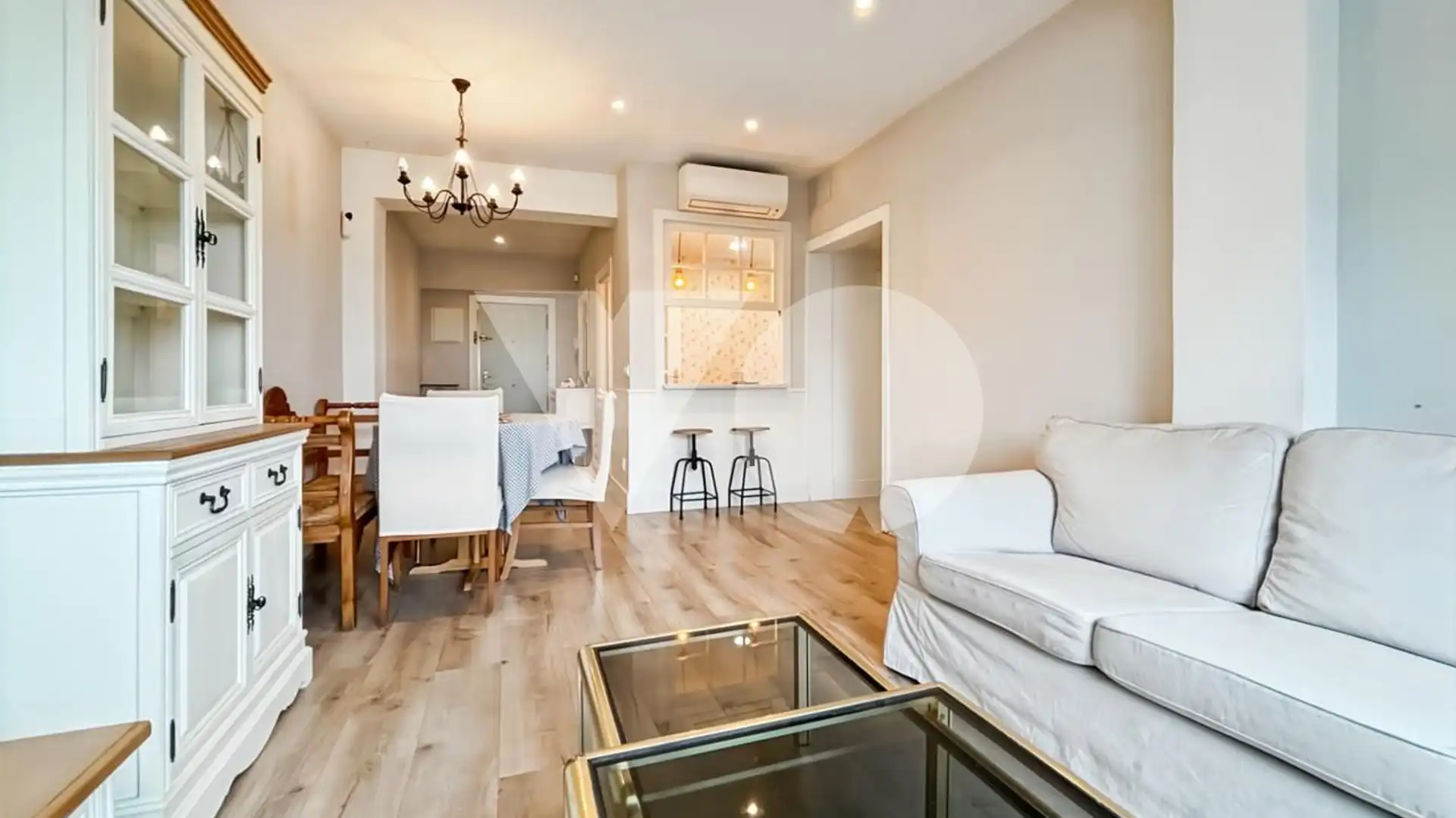 Sala de estar de Ático en venta en  Madrid Capital con Aire acondicionado, Calefacción y Terraza