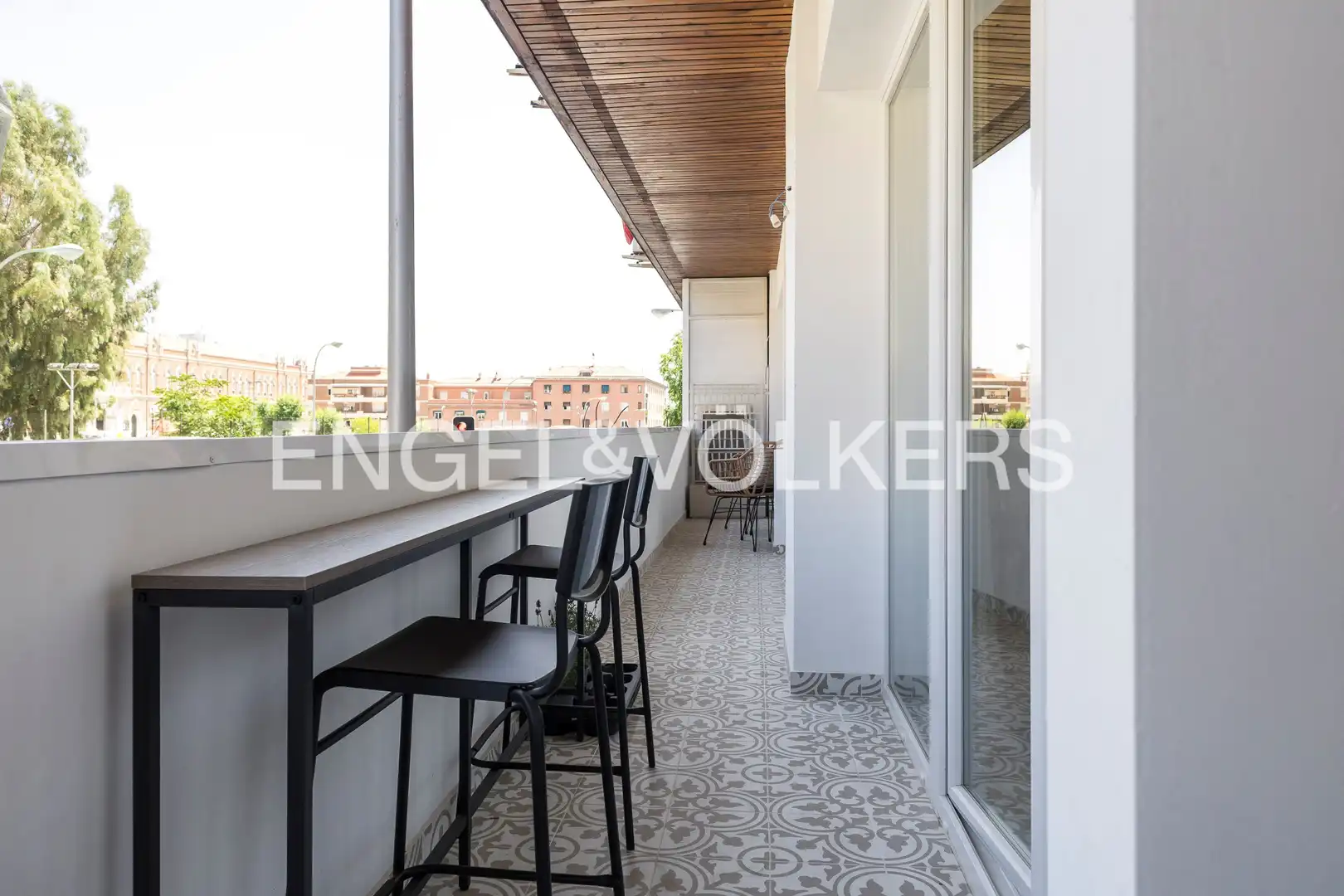 Terrace of Flat for sale in Madrid  with Air Conditioner, Heating and Parquet flooring