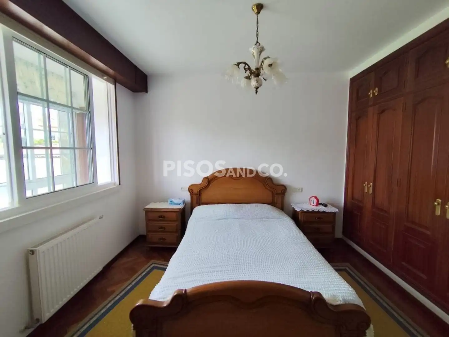 Bedroom of Houses for sale in A Coruña Capital   with Heating, Terrace and Furnished