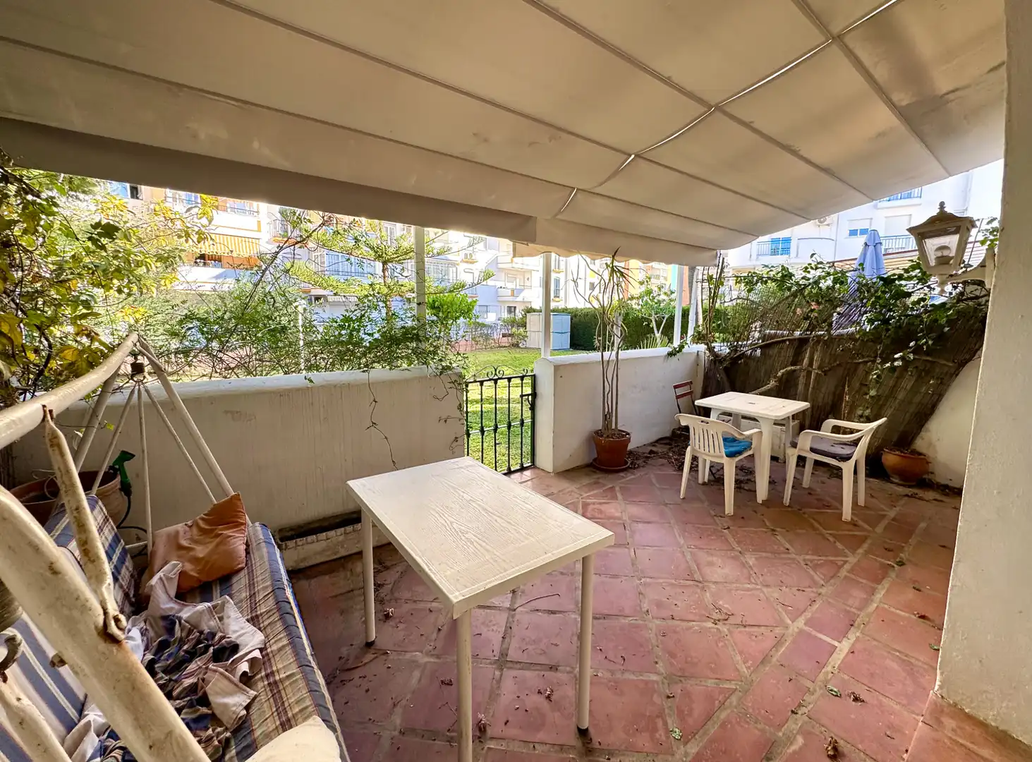 Terrace of Detached homes for sale in Fuengirola  with Air Conditioner, Heating and Private garden