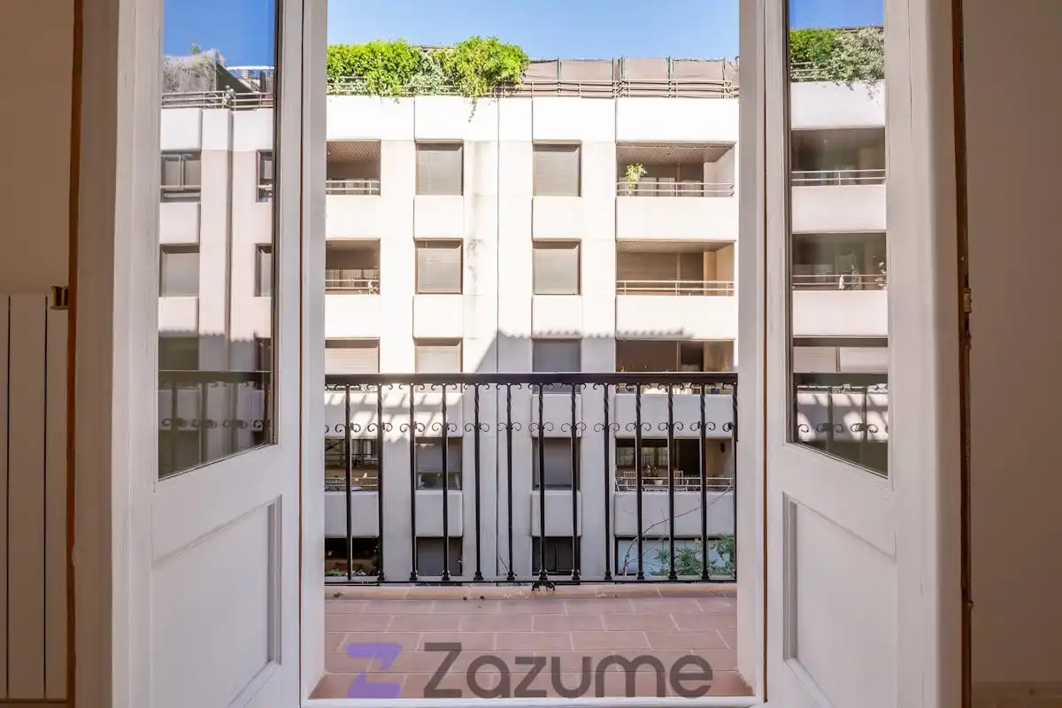 Terraza de Piso de alquiler en Zaragoza con Aire acondicionado, Calefacción y Horno