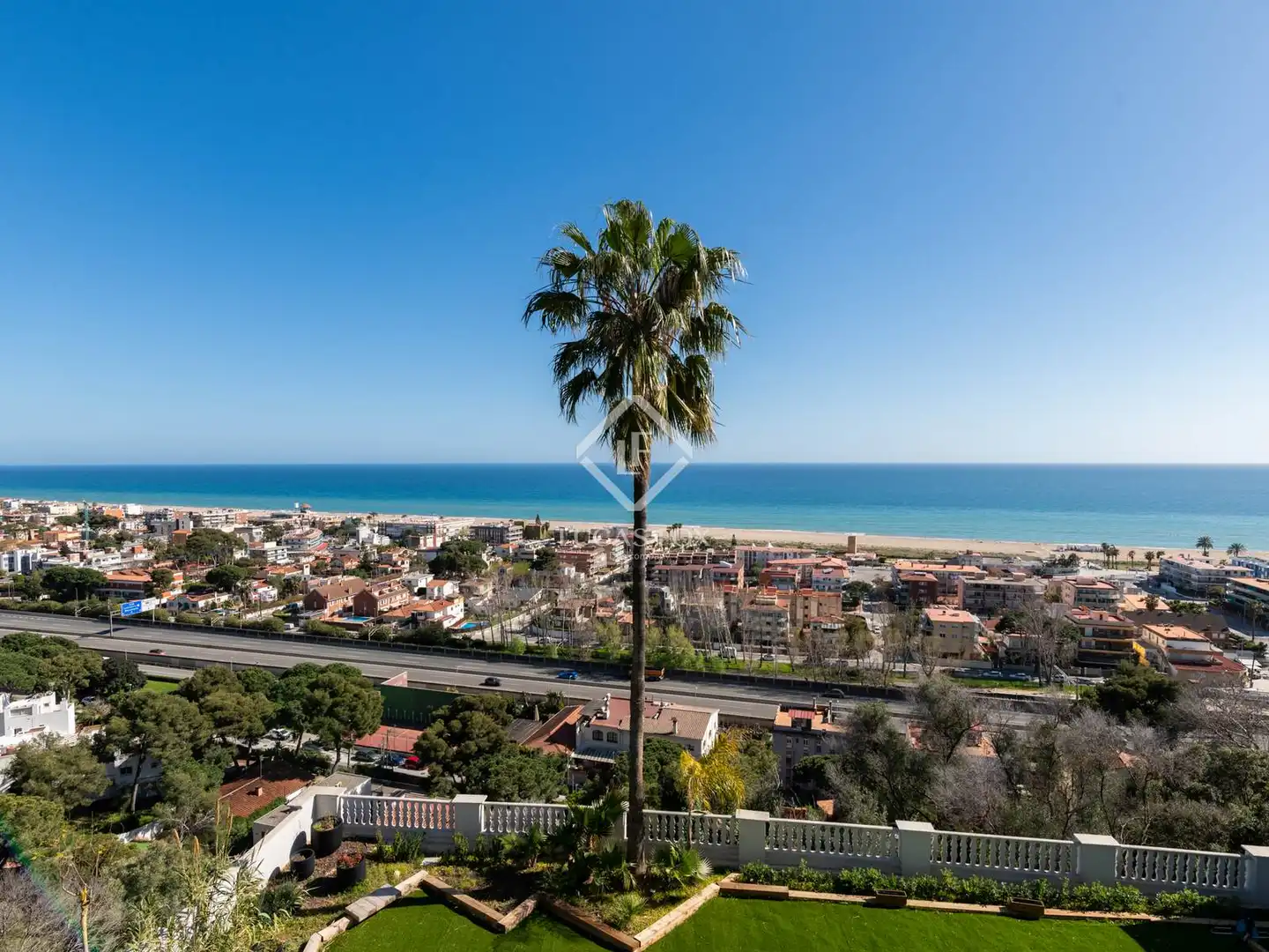 Exterior view of Houses for rent in Castelldefels  with Heating, Private garden and Terrace
