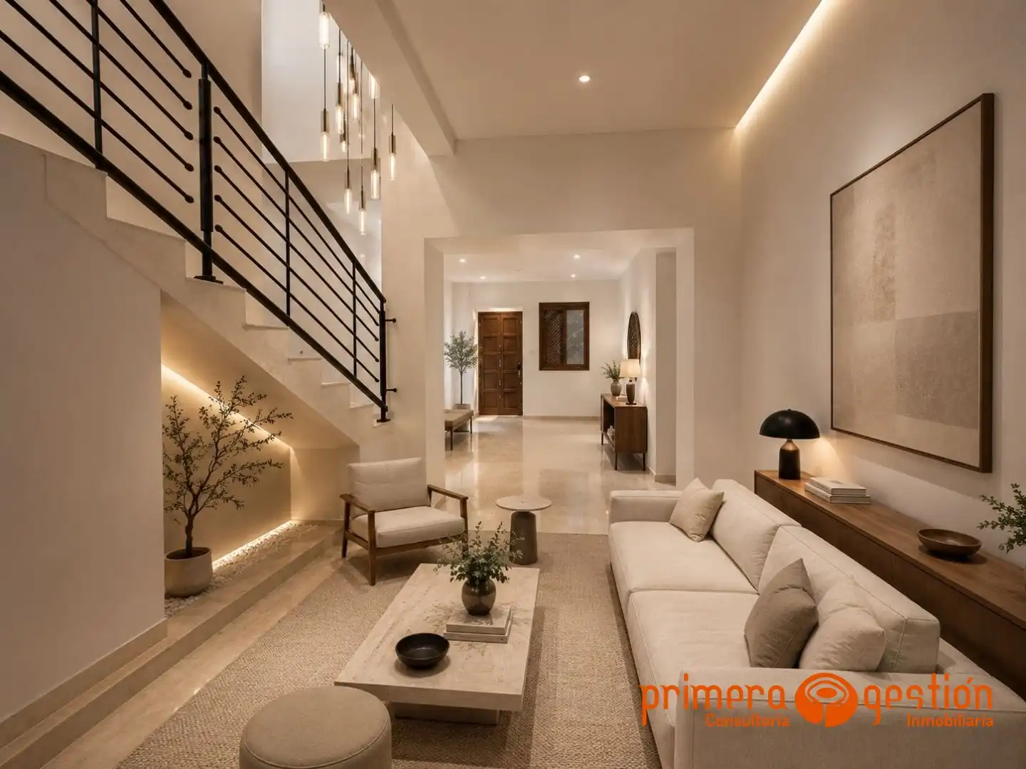 Wohnzimmer von Haus oder Chalet zum Verkauf in Fuentes de Andalucía mit Terrasse