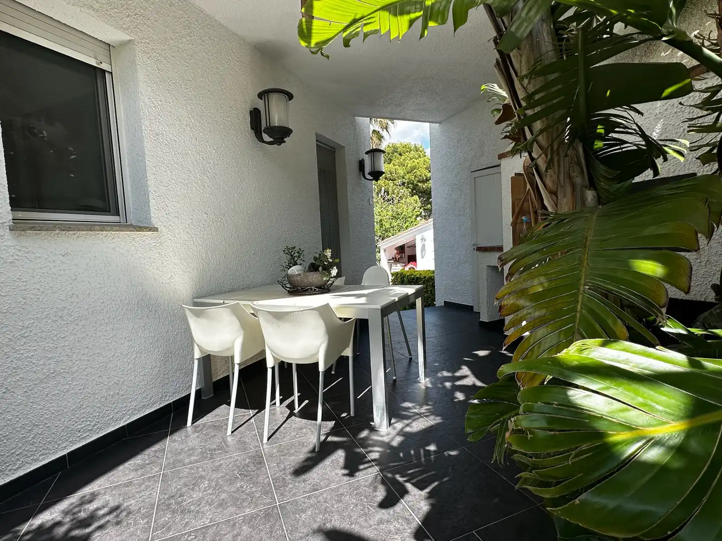 Terraza de Casa o chalet de alquiler en Mont-roig del Camp con Aire acondicionado, Jardín privado y Parquet