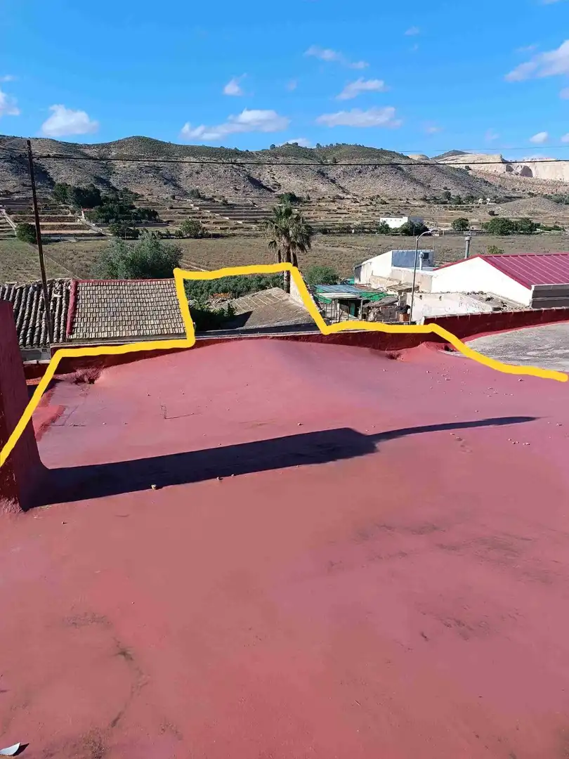 Vista exterior de Finca rústica en venda en Hondón de las Nieves / El Fondó de les Neus