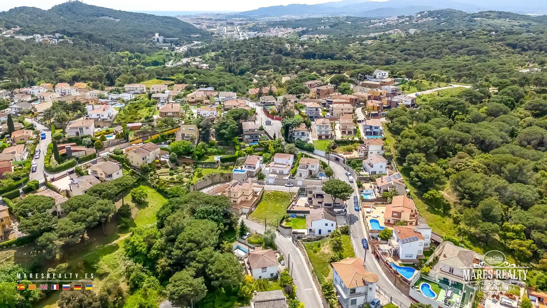 Exterior view of Houses for sale in Lloret de Mar  with Air Conditioner, Heating and Private garden