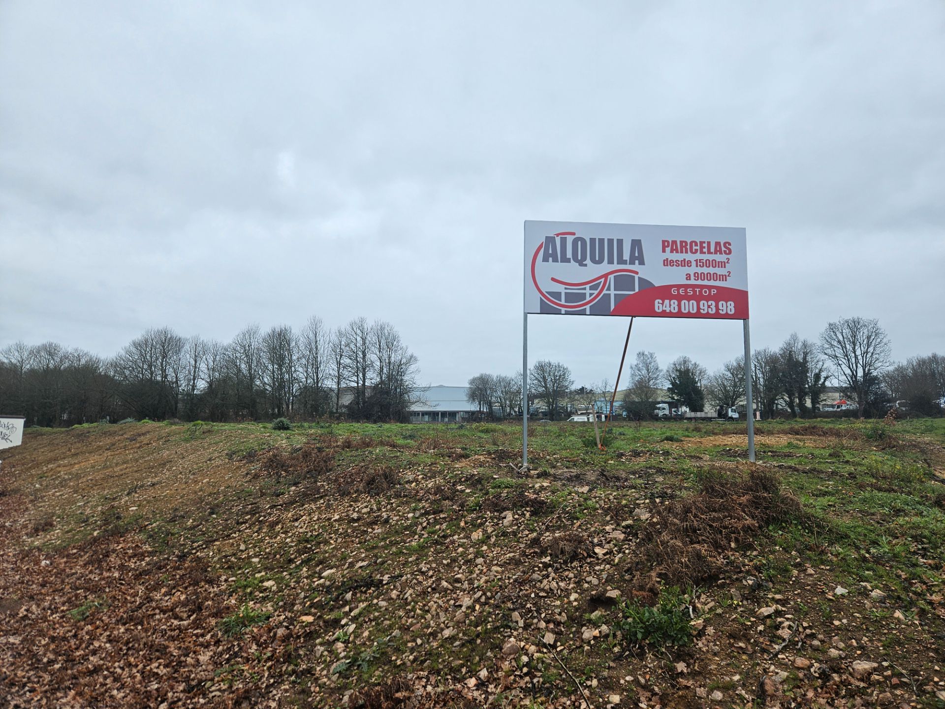 Terreno industrial de alquiler en Lugo Capital