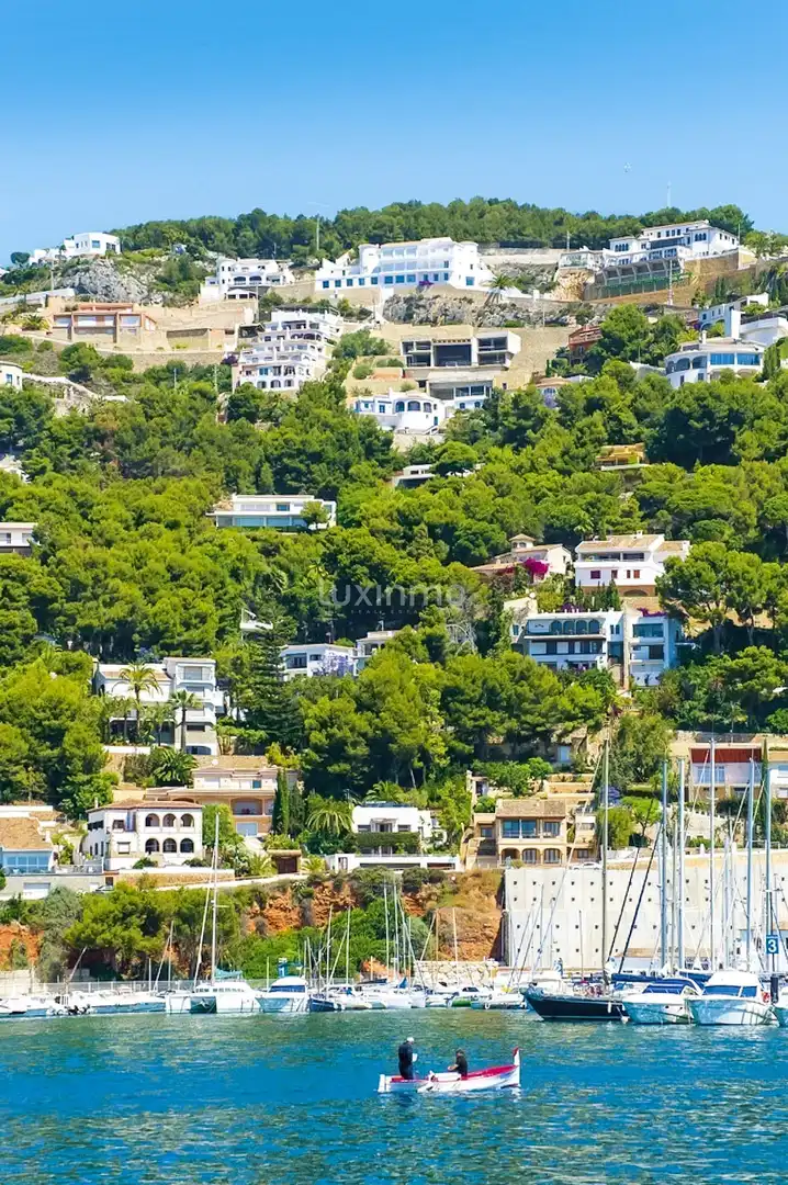 Exterior view of Houses for sale in Jávea / Xàbia  with Air Conditioner, Heating and Terrace