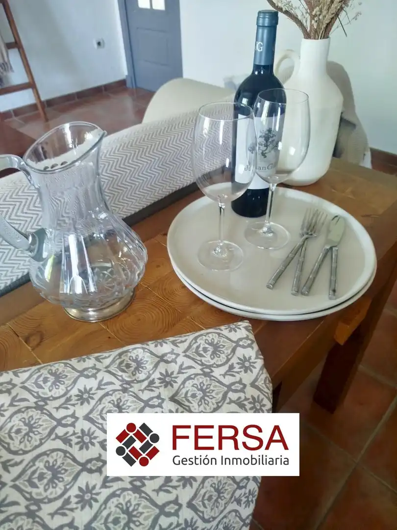 Dining room of Flat for rent in El Puerto de Santa María  with Air Conditioner, Heating and Private garden