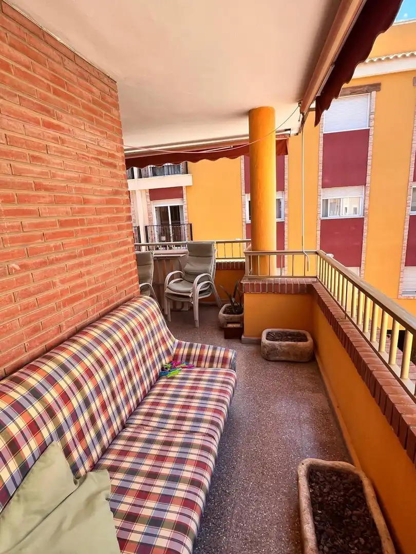 Balcony of Flat for sale in Murcia  with Air Conditioner, Furnished and Balcony