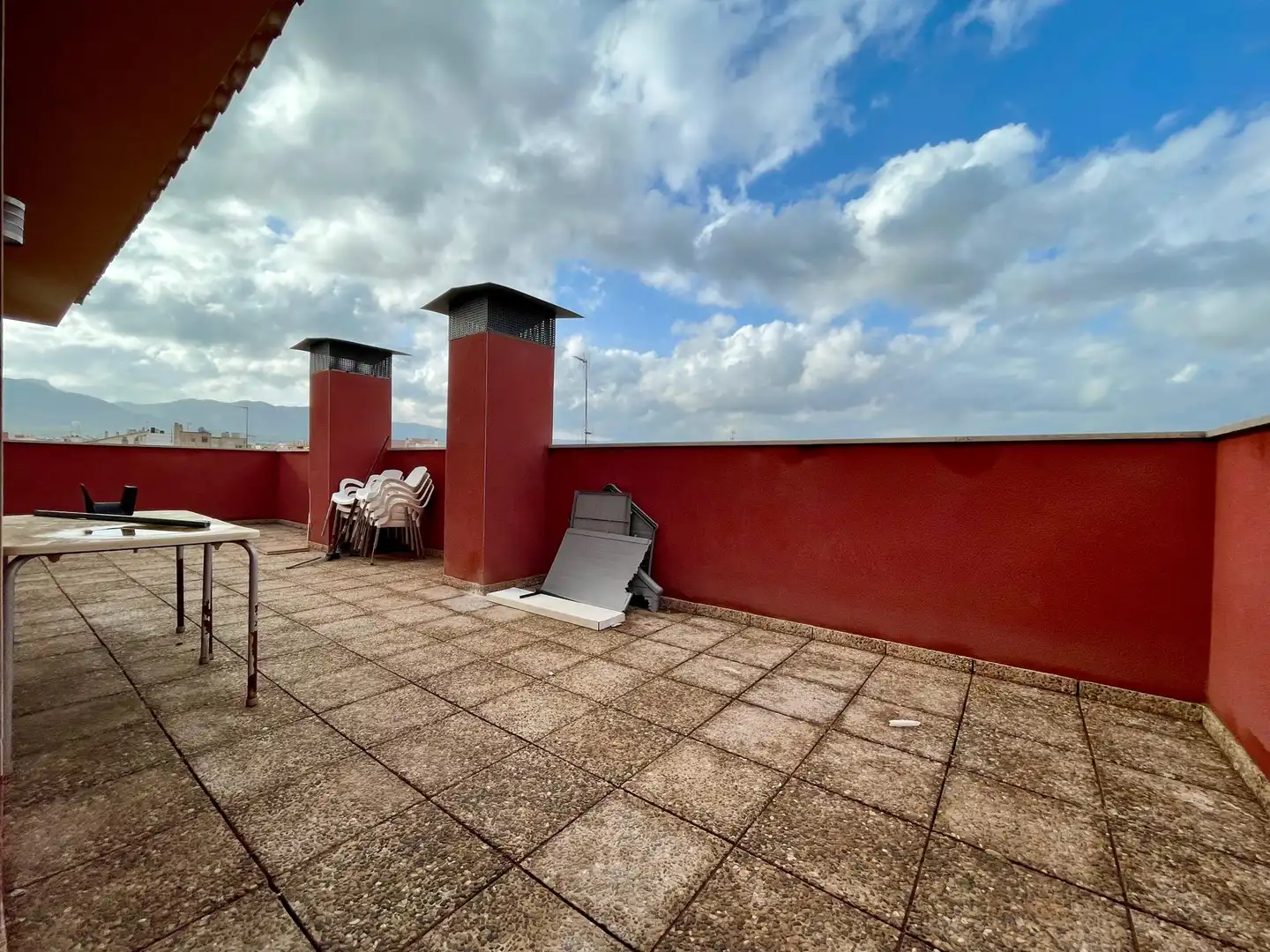 Terraza de Ático de alquiler con opción a compra en Murcia con Aire acondicionado, Terraza y Trastero
