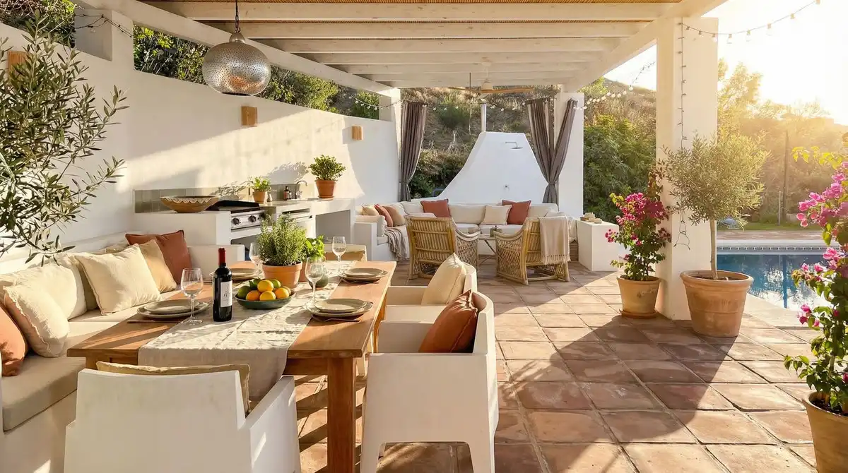 Terraza de Casa o chalet en venta en Colmenar con Terraza, Trastero y Piscina