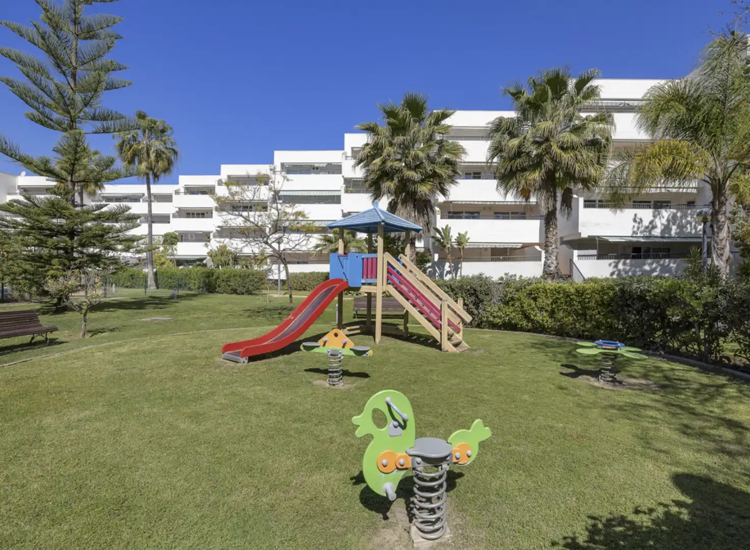 Jardín de Apartamento en venta en Marbella con Aire acondicionado, Calefacción y Terraza