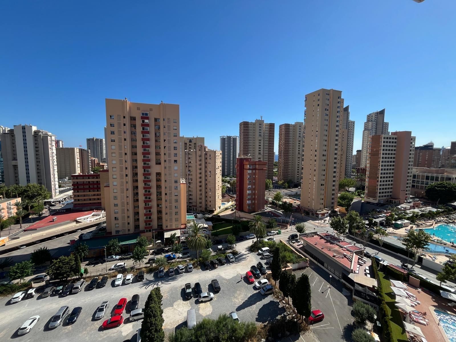 Exterior view of Apartment for sale in Benidorm  with Air Conditioner, Private garden and Terrace