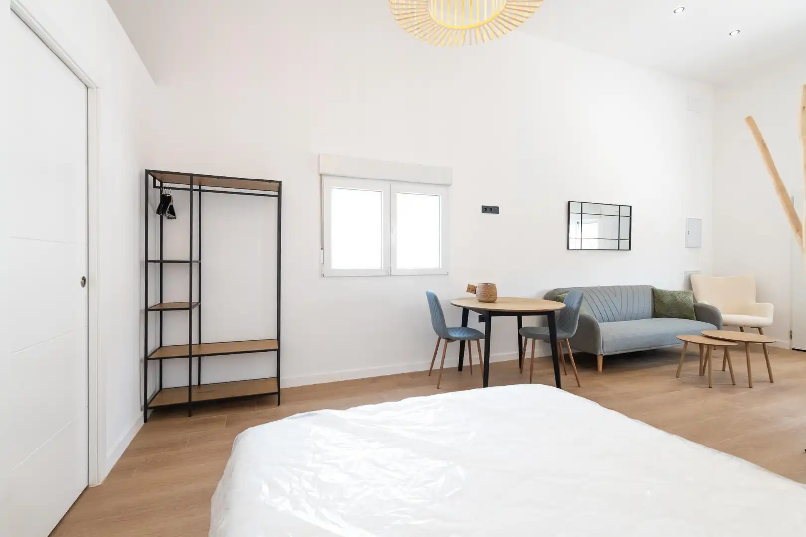 Bedroom of Flat for sale in Málaga  with Furnished