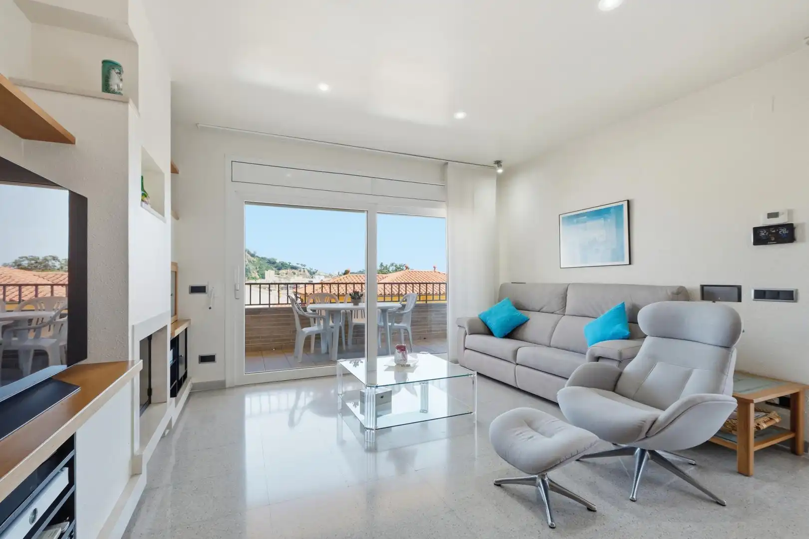 Living room of Houses for sale in Blanes  with Private garden