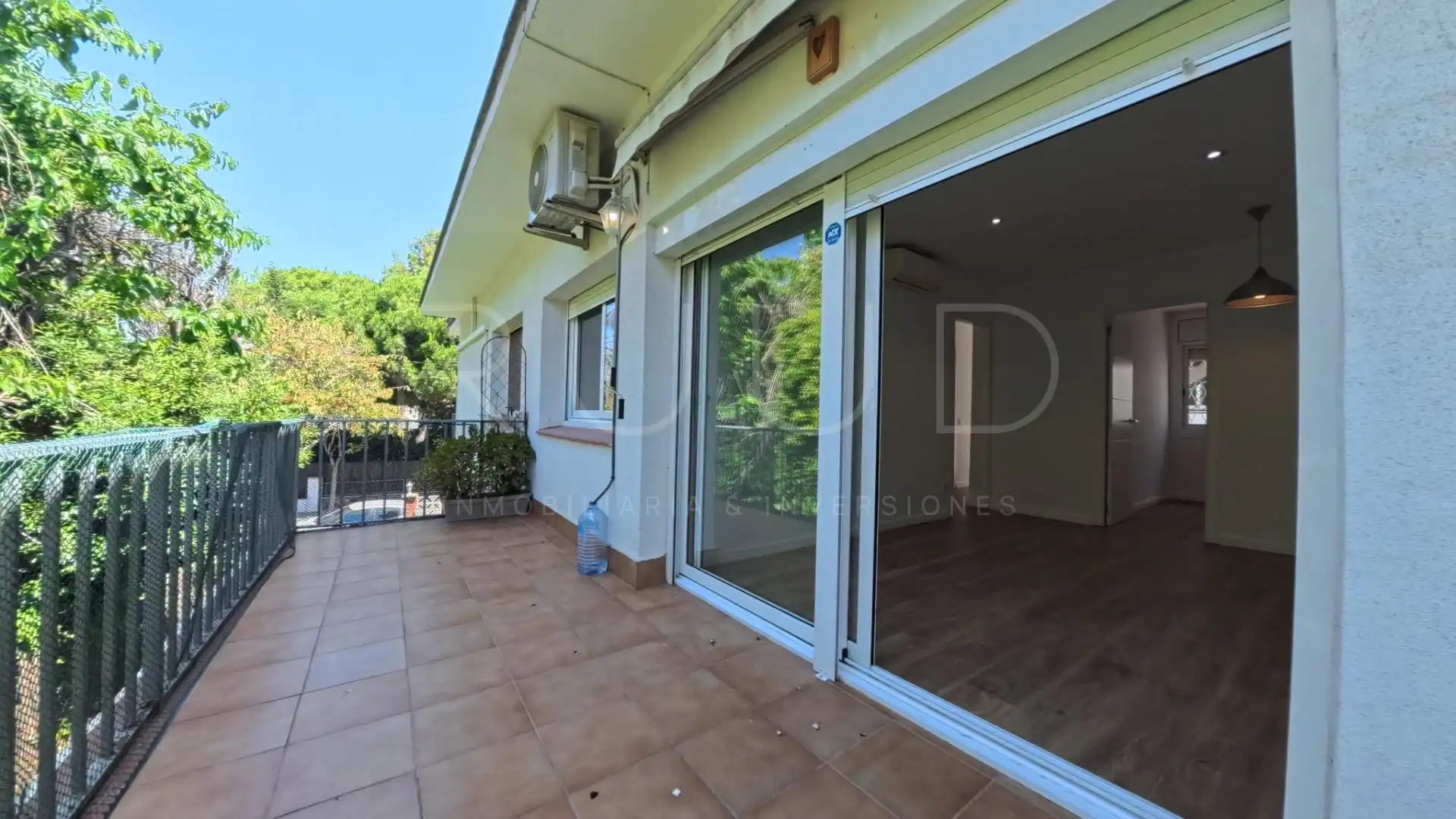Terrace of Flat for sale in Castelldefels  with Air Conditioner, Parquet flooring and Terrace