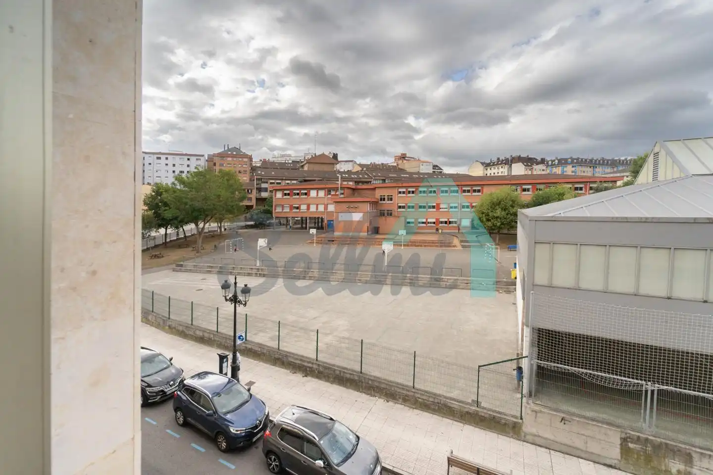 Parking of Flat for sale in Oviedo   with Heating, Parquet flooring and Storage room