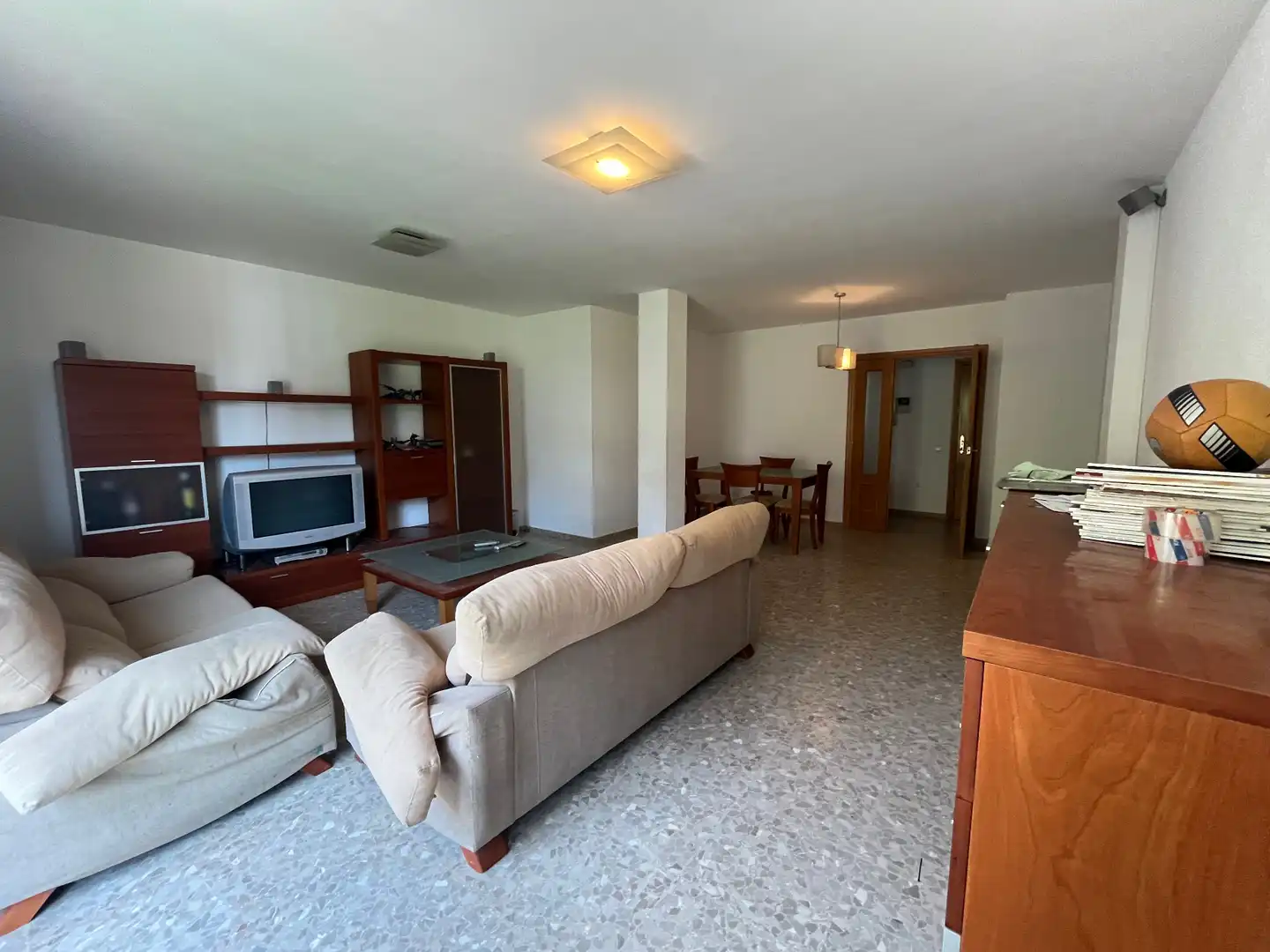 Sala de estar de Piso en venta en Cullera con Trastero, Amueblado y Balcón