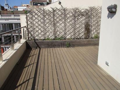 Terrace of Flat for sale in  Barcelona Capital  with Air Conditioner, Parquet flooring and Terrace