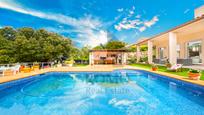 Jardí de Casa o xalet en venda en Caldes de Montbui amb Terrassa, Piscina i Balcó