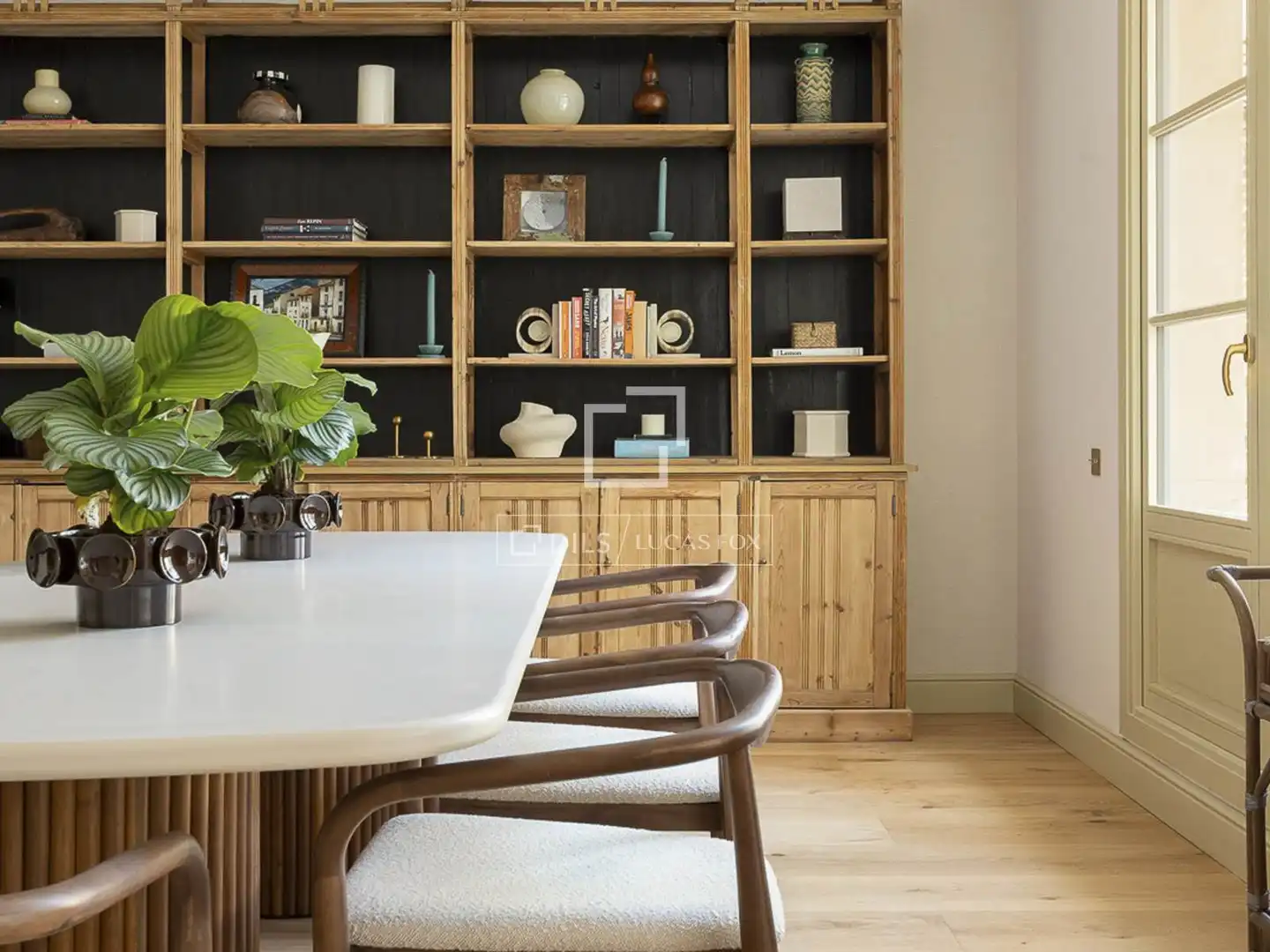 Dining room of Flat for sale in Barcelona  with Air Conditioner, Heating and Parquet flooring
