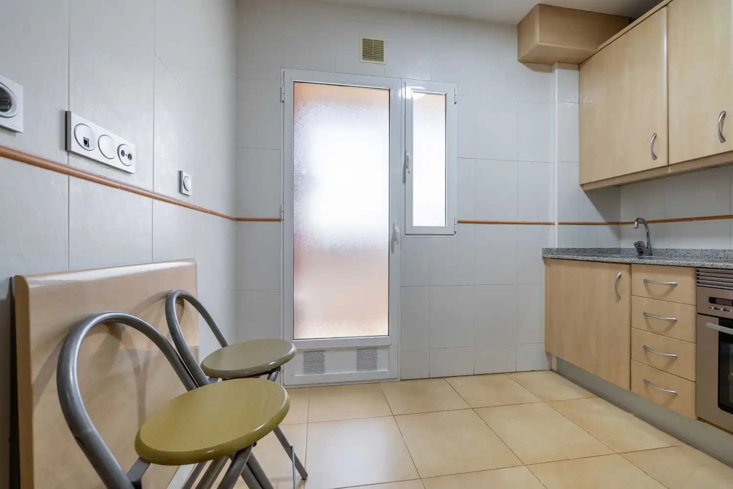 Cocina de Piso de alquiler en Murcia con Aire acondicionado, Calefacción y Trastero