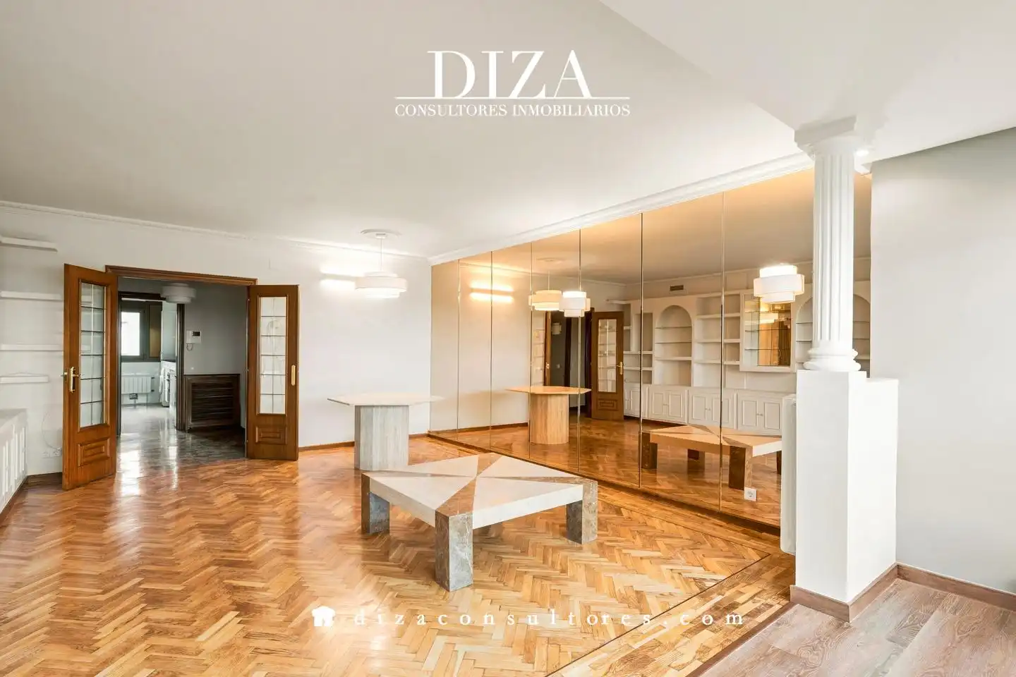 Sala d'estar de Pis de lloguer en Madrid amb Aire condicionat i Calefacció