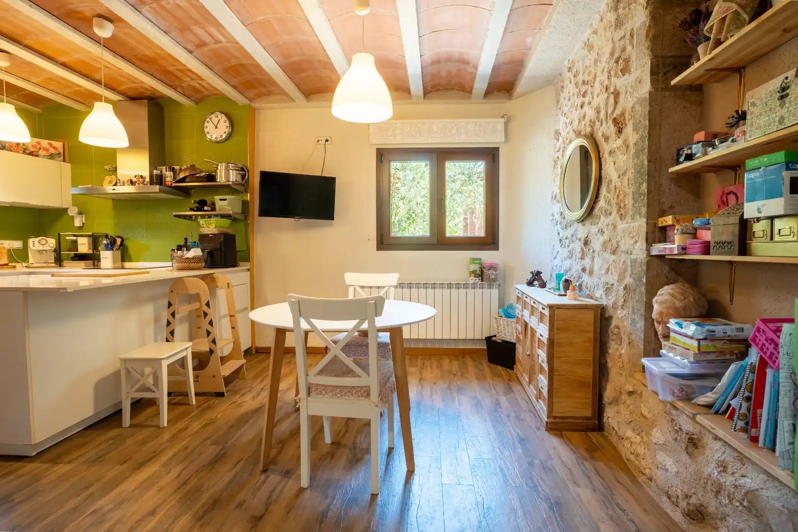 Kitchen of Houses for sale in Montblanc  with Air Conditioner, Heating and Private garden