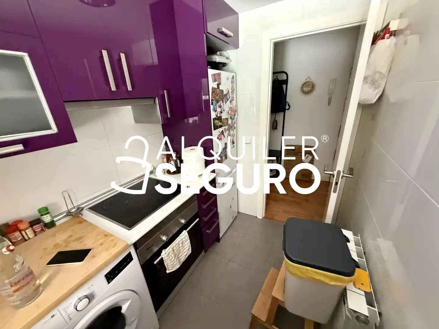 Cocina de Piso de alquiler en Getafe con Aire acondicionado y Calefacción