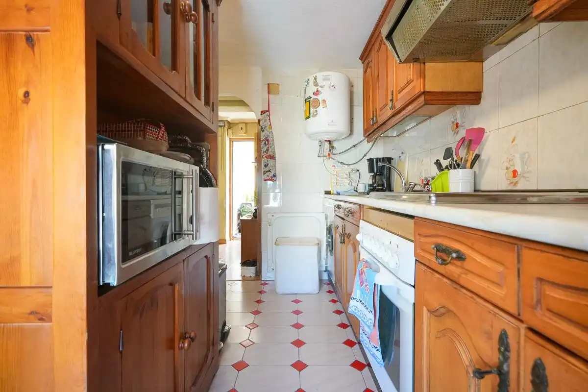 Kitchen of Flat for sale in Madrid  with Air Conditioner, Heating and Furnished