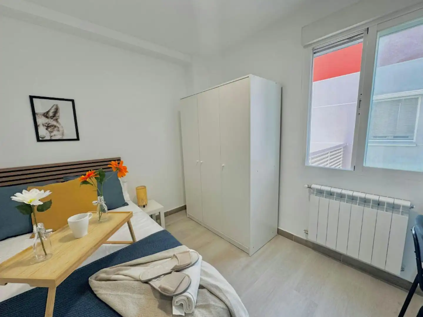 Bedroom of Flat for share in Fuenlabrada  with Heating, Furnished and Washing machine