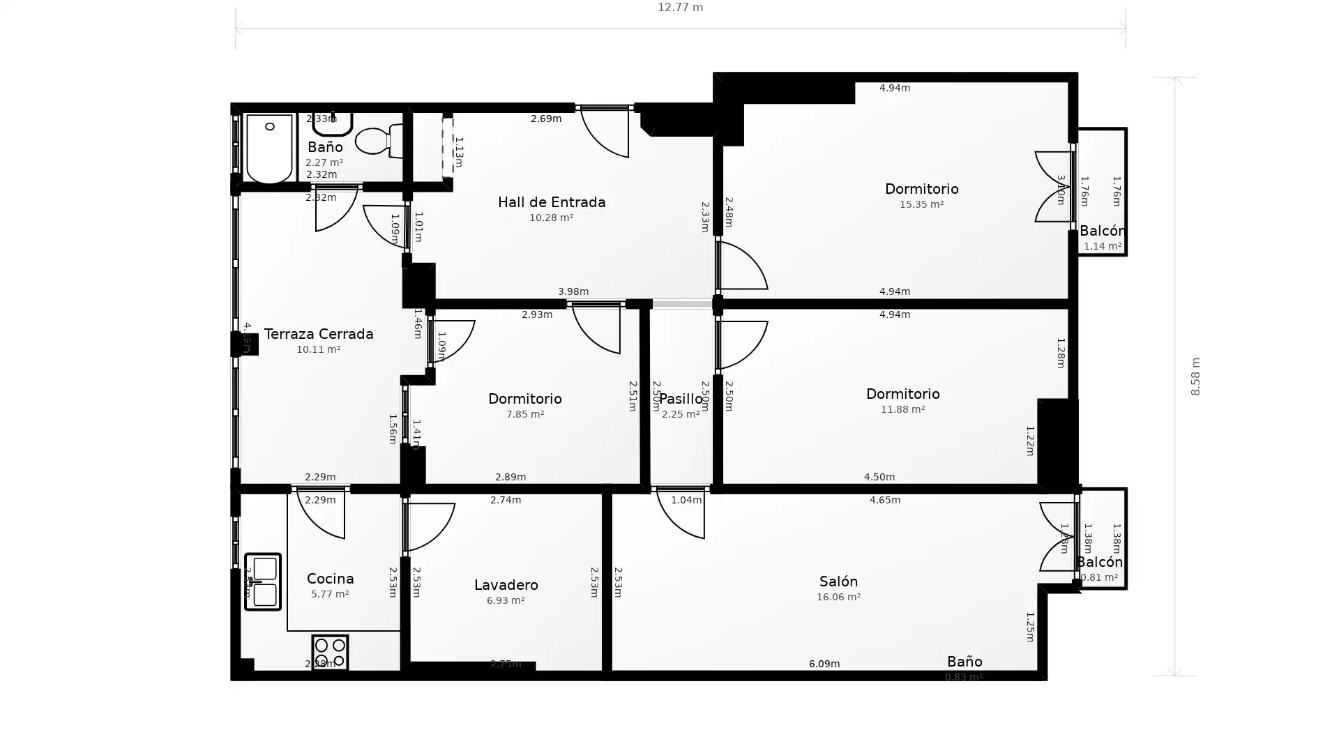 Flat for sale in Zaragoza