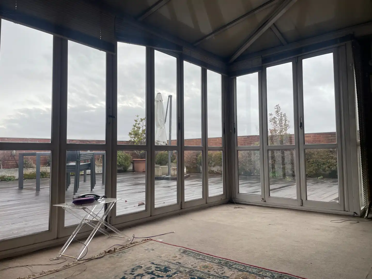 Terraza de Ático en venta en Pozuelo de Alarcón con Aire acondicionado, Calefacción y Jardín privado