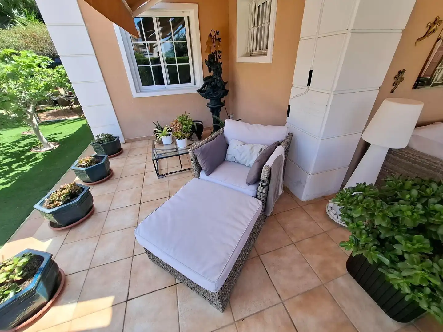 Terraza de Casa o chalet en venta en Elche / Elx con Calefacción, Jardín privado y Terraza