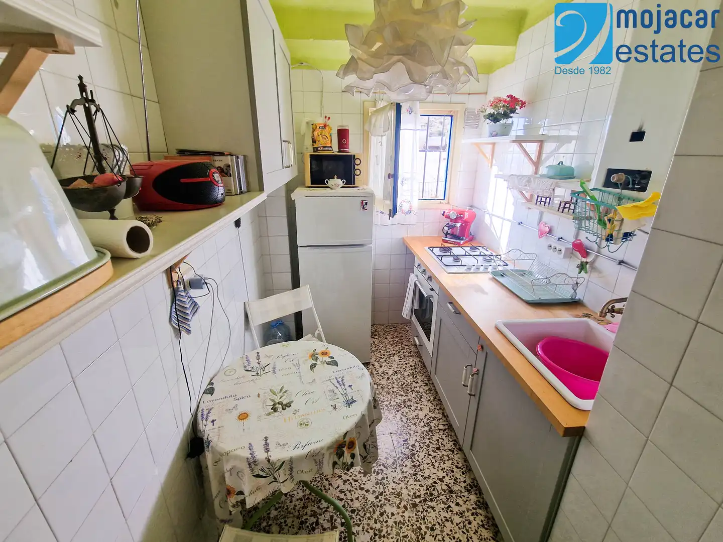 Cocina de Apartamento en venta en Mojácar con Aire acondicionado, Terraza y Amueblado