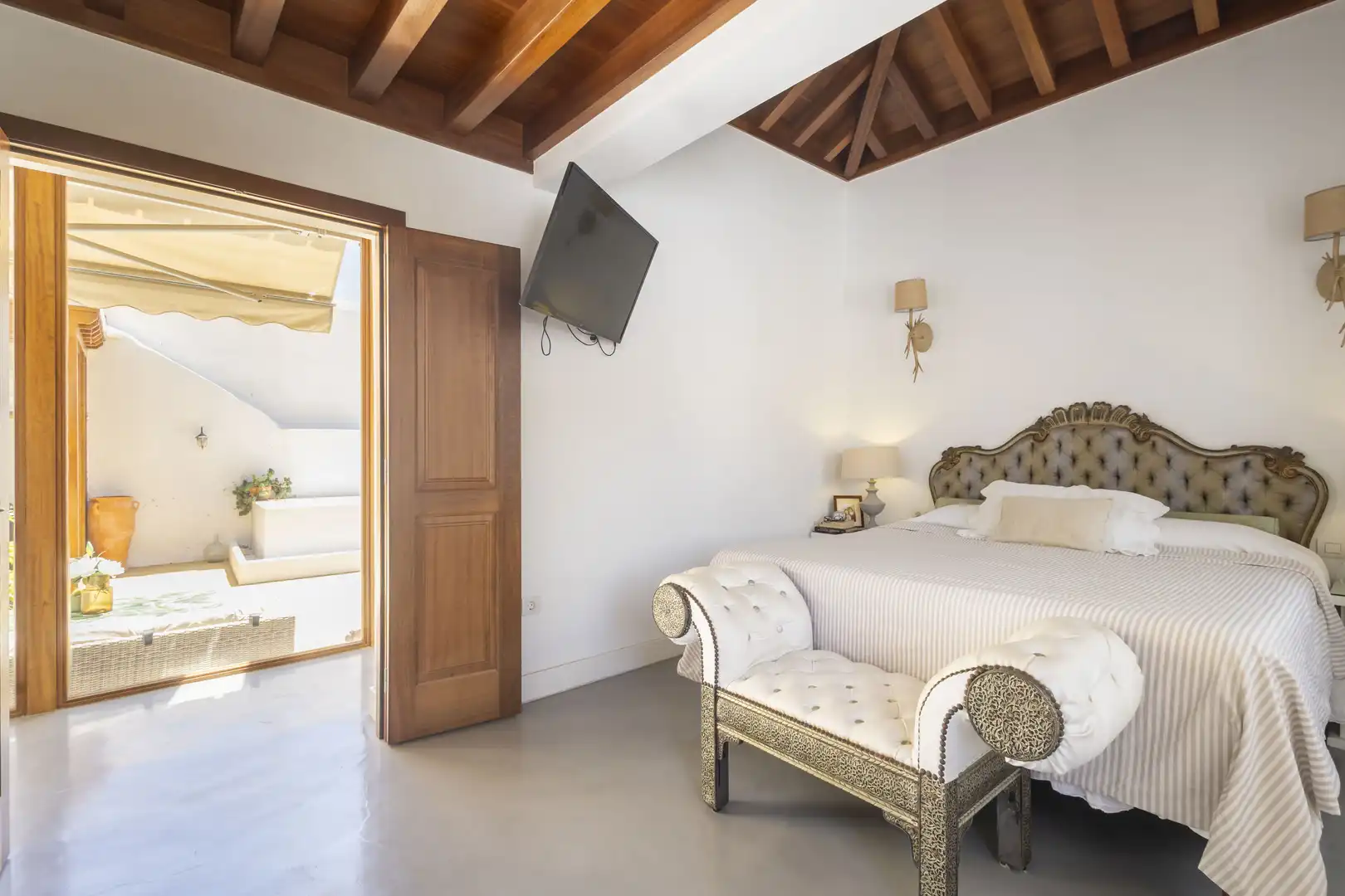 Bedroom of Houses for sale in Garachico  with Terrace, Storage room and Swimming Pool