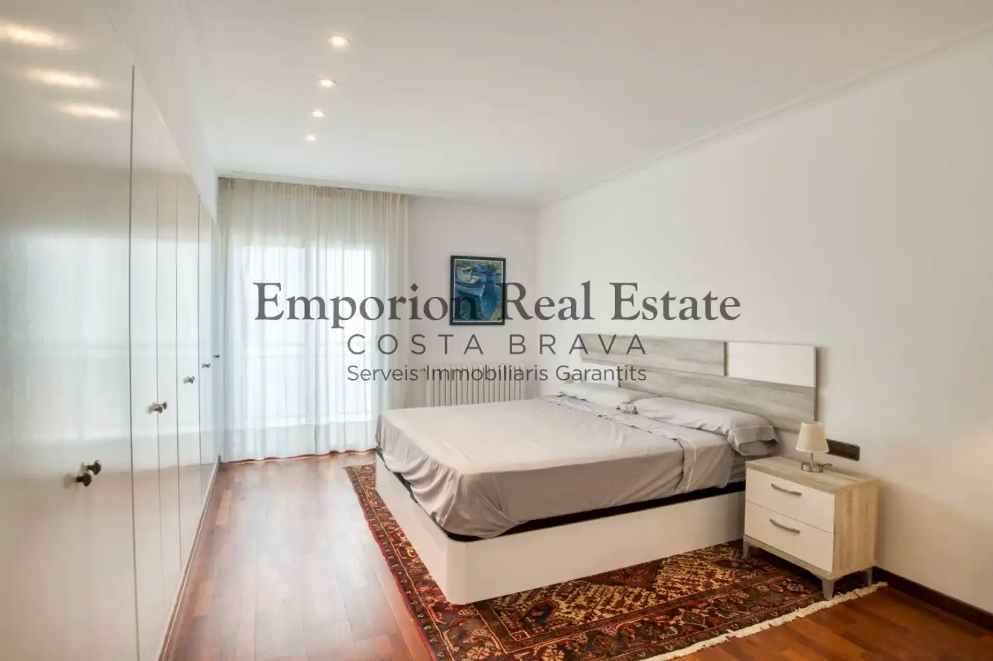 Bedroom of Flat for rent in Palamós  with Air Conditioner, Terrace and Furnished