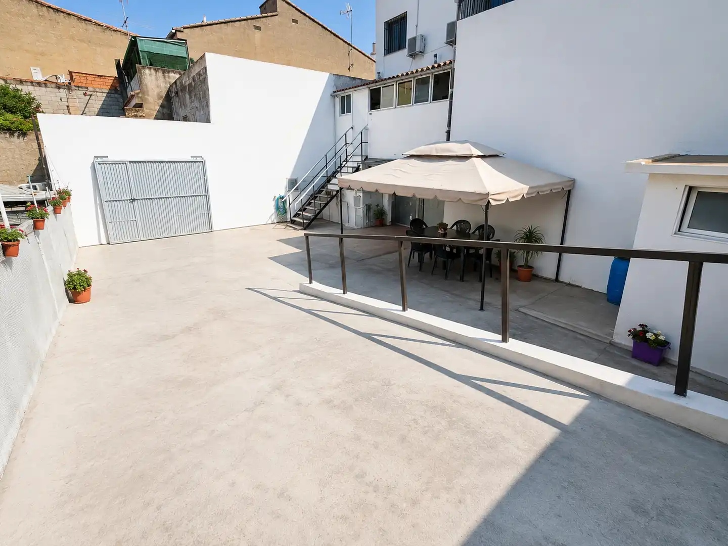 Terraza de Casa o chalet en venta en La Pobla Llarga con Aire acondicionado y Trastero