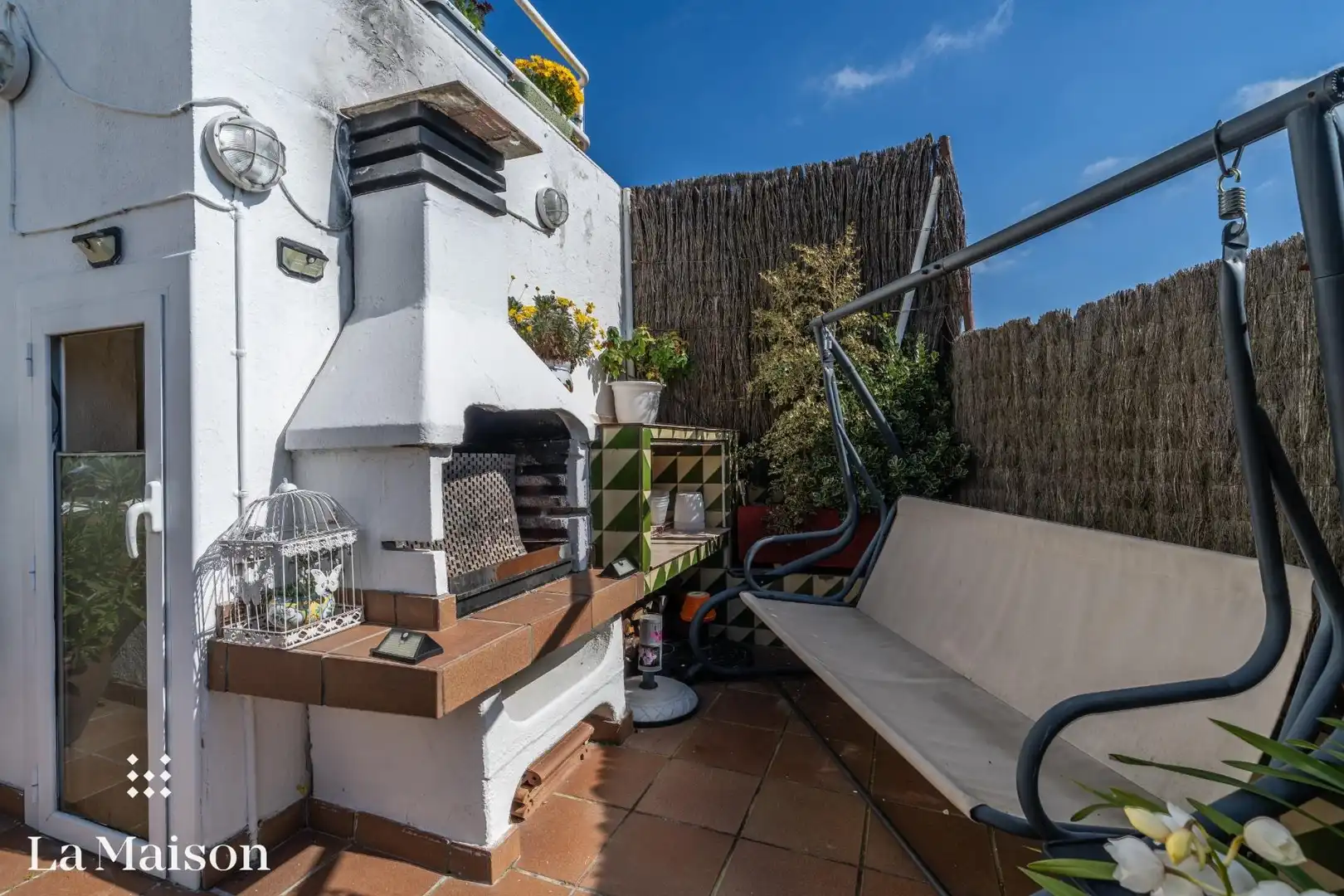 Terrassa de Casa adosada en venda en Sant Andreu de Llavaneres amb Aire condicionat, Calefacció i Jardí privat