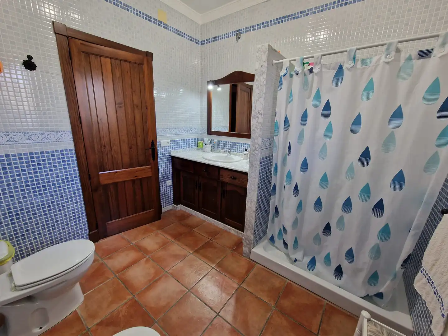 Bany de Casa o xalet en venda en Montalbán de Córdoba amb Aire condicionat, Jardí privat i Terrassa